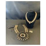 Jewelry Items: Necklaces, Bracelet, Earrings