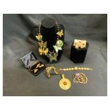 Costume Gold Toned Jewelry Lot