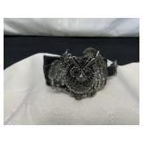 Flying Owl Rhinestone Bracelet