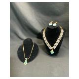 Gold-Plated Fashion Jewelry Set