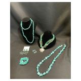 Faux Turquoise Jewelry