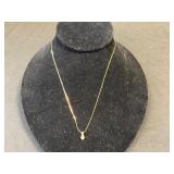 14Kt Gold Chain with Tested Stone