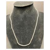 Sterling Silver Braided Chain Necklace