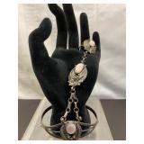 Navajo Sterling Silver Slave Bracelet Set