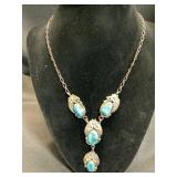 Vintage Navajo-Style Turquoise Necklace