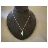 Vintage Navajo Sterling Silver Necklace