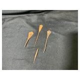 Four Vintage Steel Points