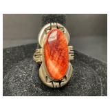 Navajo Sterling Silver Ring by Randall Tom