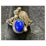 Navajo Sterling Silver Lapis Ring