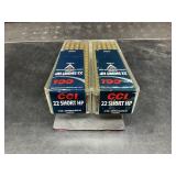 200 Rounds CCI .22 Short 27 Grain Copper Plated HP