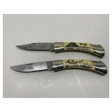 Two Sabre Stainless Steel Folding Knives