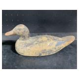 Vintage Carved Wood Duck Decoy