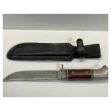 10" Western Fixed Blade Knife w/Sheath