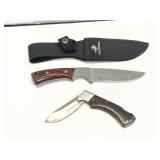 Winchester and Browning Knives w/1 Sheath