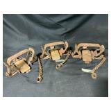 Three Steel Animal #4 Jump Traps