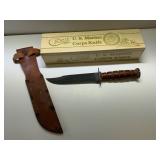 Case U.S. Marine Corps Knife with Sheath