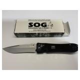 SOG Elite IIM Folding Knife with Box