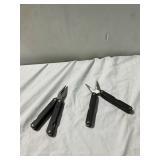 Two Multi-Tool Pocket Knives