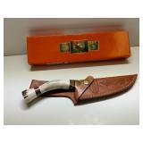 Marbles Fixed Blade Knife with Sheath