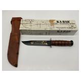 KA-BAR USMC Knife with Iraqi Freedom Etching