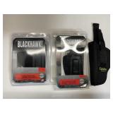 Lot of 3 holsters, Cabelas & Blackhawk