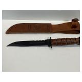 KA-BAR USMC Knife with Sheath