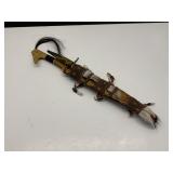 Decorative Knife with Painted Sheath