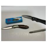 Folding Knives, Boxed Fish Knife & Pen Knife