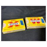 Winchester & Western Supr X Brass Cartridges