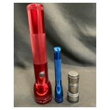 Three LED Flashlights