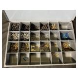 Metal Organizer Box with Screws