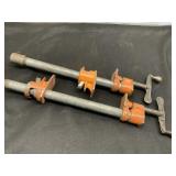 2-Pipe Clamps, 14 ï¿½