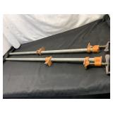 2- 40 " Pipe Clamps