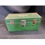 Green Metal Tool Chest with Tools