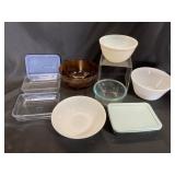 Glass and Ceramic Bowls and Dishes