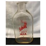 Idlewild 1/2 Gal Milk Glass Bottle