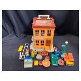 1974 Fisher-Price Sesame Street Playhouse