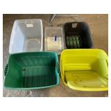 Plastic Storage Totes