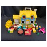 Fisher-Price 1969 Little People Play Family House