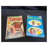 Vintage Tarzan #207 and Life With Archie Comics