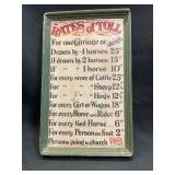 12x8ï¿½ Vintage Wood Tavern Sign