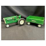 Vintage Ertl Oliver 1850 Tractor & Wagon