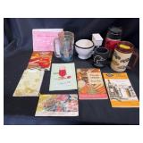 Cookbooks, Mugs, and Kitchenware