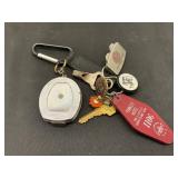 Vintage Keychain Lot with Tokens