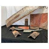 Salvaged Metal Architectural Components