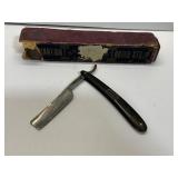 Vintage Progress Straight Razor & Strap