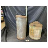 Kerosene Can and Cream or Milk Pail