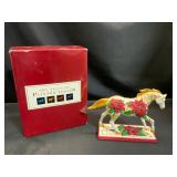 Trail of Painted Ponies NO. 12257 Poinsettia