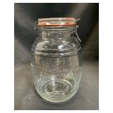 Glass Cracker Barrel Mason Jar