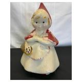 Vintage McCoy Little Red Riding Hood Cookie Jar